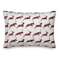 thumbnail image 2 of Creative Products Buffalo Check Watercolor Deer Pattern 14x20 Spun Poly Pillow, 2 of 3