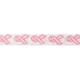 thumbnail image 4 of Offray Ribbon, Pink 7/8 inch Breast Cancer Awareness Satin Ribbon, 9 feet, 4 of 7