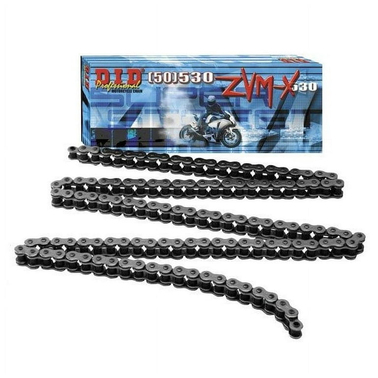 DID 530ZVM-X Super Street Series Chain Natural with MAXIMA Wax