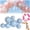 7 Balls*light Blue, variant on Reusable Inflatable Balloon Garland Arch Kit, Reusable PVC Balloon Garlands, 3/7 Pcs Linked Pvc Balloons with Elastic Bands, Party Decoration for Birthdays, Weddings & Celebration (7 Balls*Purple)