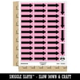 thumbnail image 2 of Bold Arrow Pointing Right Left Sticker Set - Light Pink - Gloss Finish - 1.5" Small, 2 of 7
