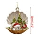 thumbnail image 3 of Xihbxyly Pegatinas Navideñas, Exquisitos Colgantes para Árbol de Navidad, Adornos Rústicos para Colgar, Decoración para Fiestas de Invierno, Decoración Navideña para El Hogar, Uso Versátil, Juego de, 3 of 4