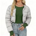 thumbnail image 5 of STETMN Winter Ribbed Knit Top for Women Round Neck Warm Shirt Spring Long Sleeve Underwear Tops, 5 of 8