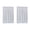 White, variant on French Door Curtains with Tieback, Blackout Short Curtains for Privacy, Window Decoration