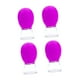 thumbnail image 3 of 4 piezas de copa de masaje facial y corporal, masajeador de fascia, fácil de usar, reutilizable, personal, corporal Rosa, 3 of 9