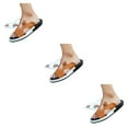 thumbnail image 3 of Sandalias para caminar en la playa Sonducket 2 piezas para hombres senderismo fiesta en la piscina zapatillas de cuero de verano Con punta Type1 NO1, 3 of 6