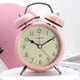 thumbnail image 1 of Saytay Reloj despertador de 4 pulgadas, reloj despertador analógico de metal, reloj de escritorio para decoración del hogar del estudiante (hy), 1 of 4