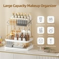 Anyask Large Capacity Bathroom Countertop Makeup Organizer with Drawer for Vanity Storage, Cosmetics, Perfume, Toiletry