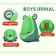 thumbnail image 3 of Orinal para niños objetivo divertido objetivo orinal de plásTico agrenador para orinar niños pequeños deseño de animales de dibujos animados monturado en la pared, hardware de, 3 of 7