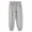 Gray, variant on Tranfacy Unisex Kids 2-12 Years Summer Solid Full Length Trousers Cuff Leg Side Pocket Elastic Waist Casual Sport Pants