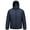Dark Blue, variant on Men’s Lightweight Puffer Hooded Jacket Water Resistant Full Zip Insulated Warm Winter Coats