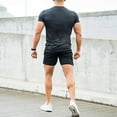 thumbnail image 3 of IROINNID Men's Training Fitness Athletic Shorts Breathable Shorts With Pocket, 3 of 7