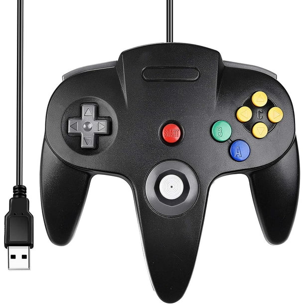 USB Version USB N64 Controller XYCCA N64 Wired PC Gamepad 3D