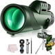 thumbnail image 1 of 80x100 Monocular Starscope Monocular High Power Monocular with Smartphone Holder and Waterproof Tripod for Bird Watching, Hunting, Traveling, Camping, 1 of 4