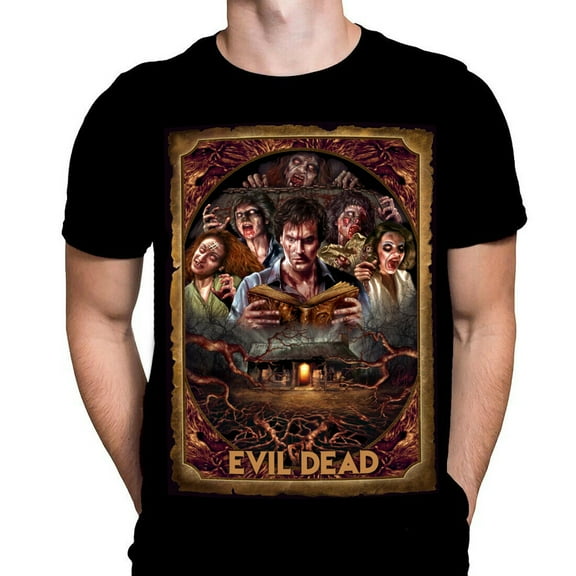 EVIL DEAD NECRONOMICHON - Classic Horror Movie T-Shirt Sizes S - 5XL / Demons