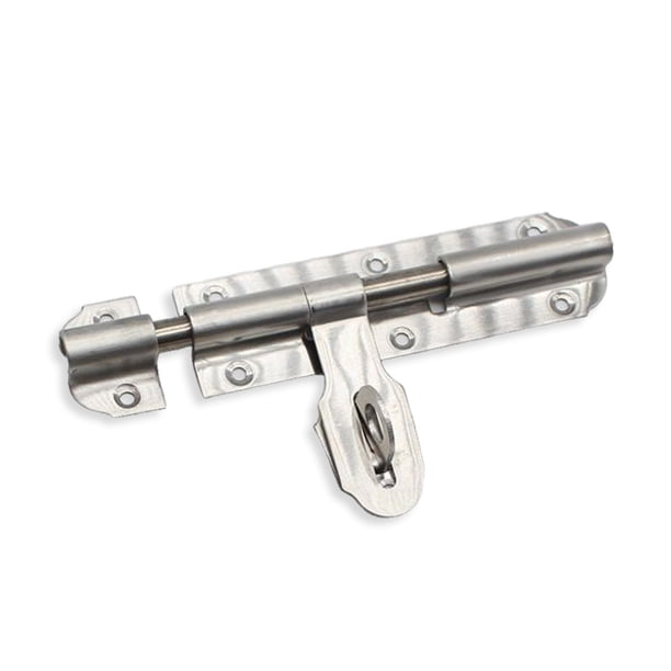 Scienceny Pestillo engrosado deslizante antirrobo cerradura de puerta de entrada armario de seguridad para niños perno de puerta accesorio de baño de Herramientas y ferretería 6 pulgadas tipo 2 Scienceny TO008610-02