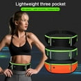 thumbnail image 4 of Cinturón para correr, riñonera para hombre y mujer, resistente al agua, ideal para senderismo, fitness, viajes, ajustable, funda para correr, soporte para teléfono, accesorios., 4 of 5