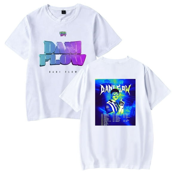 Dani Flow T-Shirt Merch For Women/Men Unisex Summer Casual O-neck Short Sleeve Tshirt Tee Streetwear Top