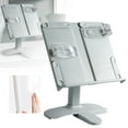thumbnail image 1 of Adjustable Book Stand For Reading Foldable Book Holder Adjust Height Table Desk Book Reading Stand Holder For Student And Adult Hand Reading Book Stand, 1 of 9