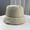 Beige, variant on New Solid Color Winter Down Warm Ligweig Bucket Hats Fashion Quilted Fluffy Beanies Windproof Pilot Ski Basin Cap Wholesale