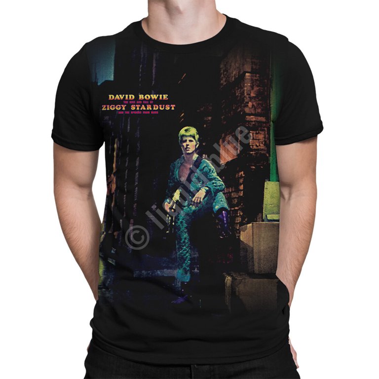 David Bowie - Ziggy All Over T-Shirt - Walmart.com