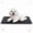 White, variant on Silicone Dog Dashboard Decoration for Car, Realistic Teddy Dog Dash Accent with Anti-Slip Mat, Automotive Interior Decorative Accessory