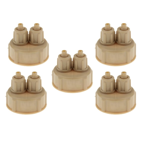 Pack of 5pcs Aquarium CO2 Regulator DIY CO2 Aquarium Dioxide CO2 Reactor Part