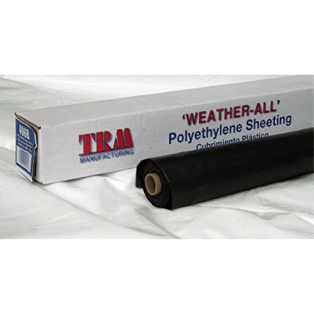 6 mil Plastic Sheet Tarp Meets or Exceeds PS 1769 White Opaque