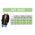 thumbnail image 6 of iOPQO Women's Jackets Womens Hoodie Full Zip Long Sleeve Lightweight Sweatshirts Pockets Jacket Coat T 3XL, 6 of 8