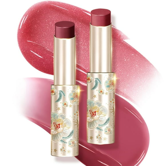 Bálsamo labial Catkin Glossy Ultra Hydrating Lip Tinted, 3 ml, juego de 2 piezas