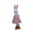 thumbnail image 3 of Figura de conejito de Pascua, decoración de Pascua, adorno de escritorio, creativo, coleccionable, de pie rosa, 3 of 9