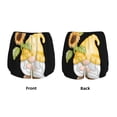thumbnail image 6 of Uemuo Sunflower Gnomes5 Pattern Women's Athletic Shorts High Waisted Running Shorts with Liner Pockets Gym Elastic Workout Shorts-Medium, 6 of 9