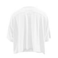 thumbnail image 5 of Wlynlyn Women's Oversized T Shirts Half Sleeve Shirts Round Neck Crop Tops Side Split Loose Fitting Tees, 5 of 7
