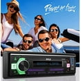 thumbnail image 5 of Pyle 300-Watt Stereo Receiver Power Amplifier, Single DIN, Bluetooth Compatible, 25 Band EQ (Black), 5 of 6
