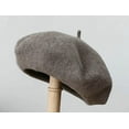thumbnail image 7 of CoCopeaunt French Wool Beret Hat Fashionable Chic Casual Warm Cap Girls Ladies Artist Painter Hat, 7 of 7