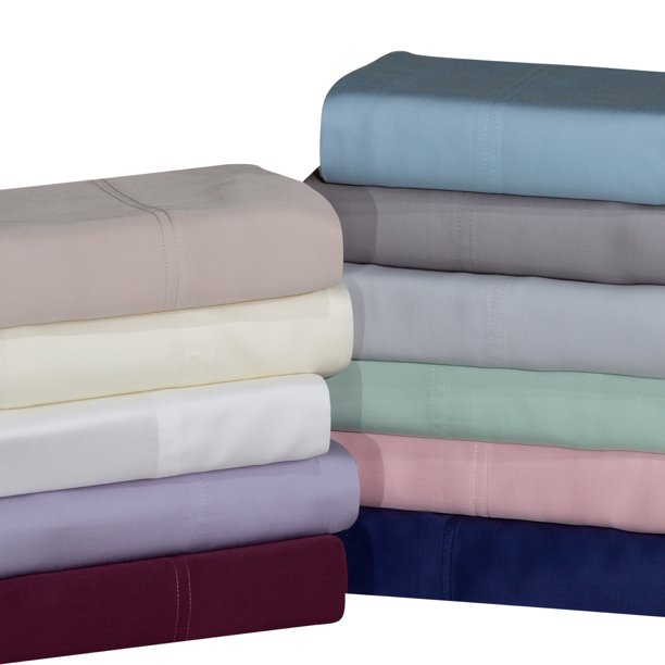 DTY Bedding Premium 100 Viscose Made From Bamboo 4Piece Bed Sheet Set