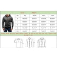 thumbnail image 4 of Vedolay Jackets for Men 2023 Plus Size Graphic Crewneck Tunic Pullover Gray,2XL, 4 of 4