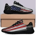 thumbnail image 3 of 911 Never Forget Patriot Day American flag Shoes Sneakers Black Size 8.5, 3 of 7