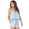 thumbnail image 6 of Celebrity Pink Women's Tie Strap Swing Top, Sizes XS-XXXL, 6 of 8