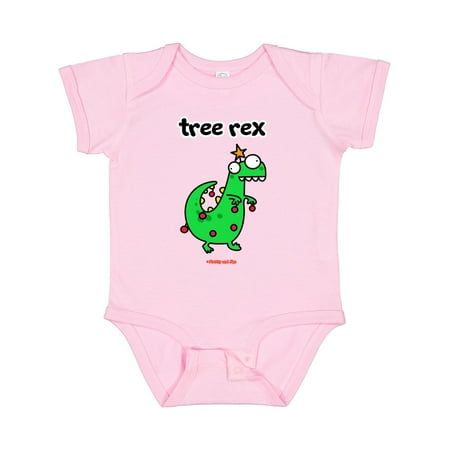 

Inktastic Tree Rex Boys or Girls Baby Bodysuit