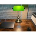 thumbnail image 2 of Glas Lampe de Bureau avec Connecteur à Fermeture Éclair (Vert) - Parfait, 2 of 3