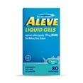 thumbnail image 3 of Aleve Liquid Gels Naproxen Sodium Pain Reliever, 80 Count, 3 of 10