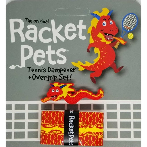 Racket Pets Dragon Overgrip  Dampener Set