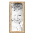 thumbnail image 2 of ArtToFrames 9" x 20" Honey Picture Frame, 9x20 inch Brown MDF Poster Frame (WOM-4085), 5 Pack, 2 of 8