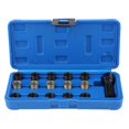 thumbnail image 2 of 16Pcs 14mm x 1.25 Spark Plug Thread Repair Tool Kit M16 Tap W/ Portable Case, 2 of 5
