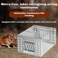 thumbnail image 4 of Gmogad Mouse Trap, Humane Live Catch Mouse Traps for Indoors and Outdoors, Reusable Rat Traps for Home Kitchen Garage, Easy to Set Safe for Kids Pets Mouse Catcher Trap with Transparent Cover, 4 of 9