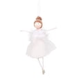 thumbnail image 1 of Bewildely Colgante de muñeca de árbol de Navidad, decoraciones navideñas de tamaño pequeño, adorables muñecas bailarinas de Navidad, Kits de decoración para fiestas, 1 of 6