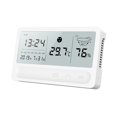 thumbnail image 1 of Amdohai LCD Digital Thermometer Hygrometer Indoor Outdoor Temperature Humidity Meter Measurement Tool With Calendar Alarm Clock Weather Forecast Function, 1 of 8
