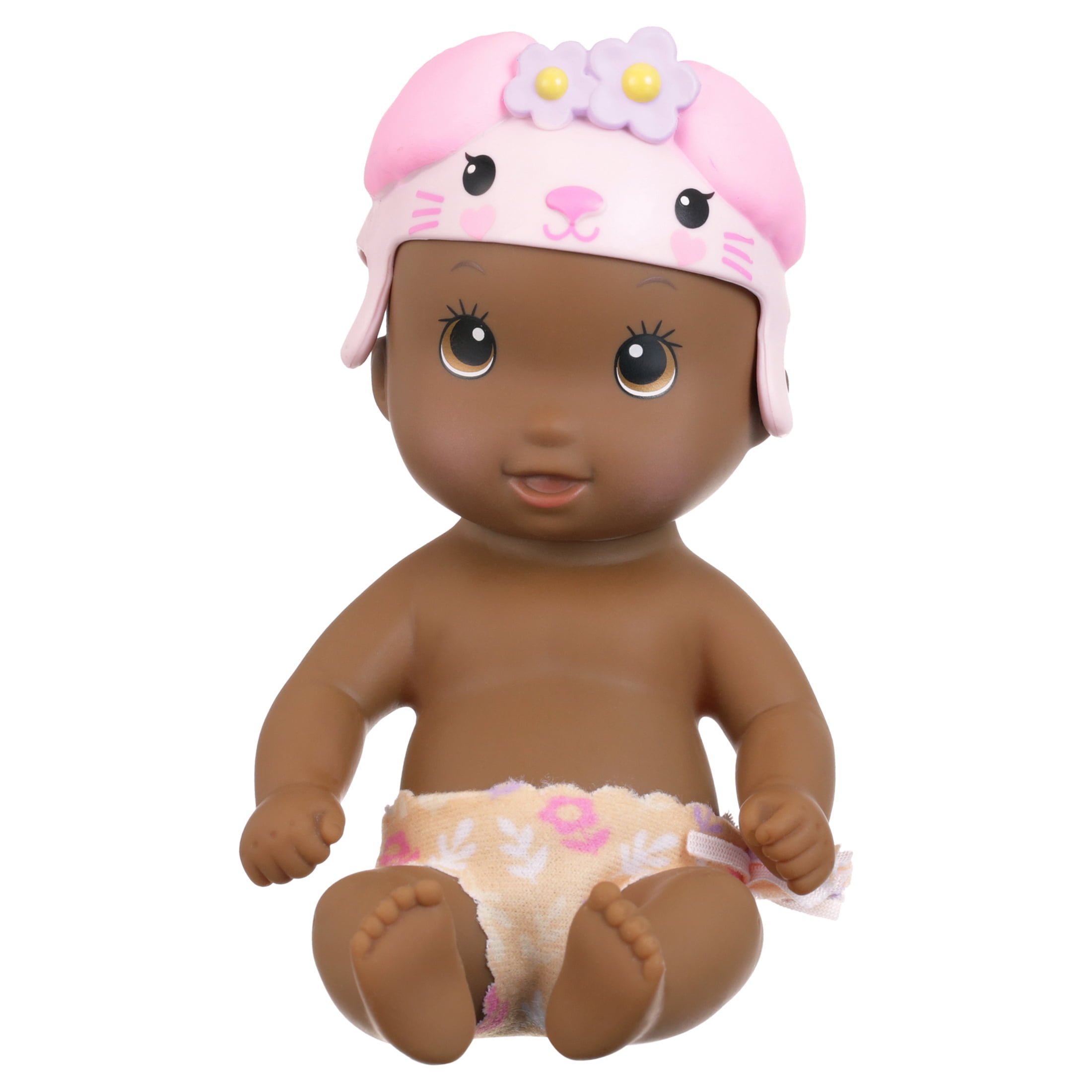 Wee WaterBabies Doll, Support a Partnership with charity: water, Water Filled Baby Doll, Giraffe, Yellow and Blue