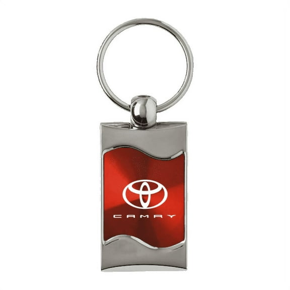 Toyota Camry Keychain & Keyring - Red Wave